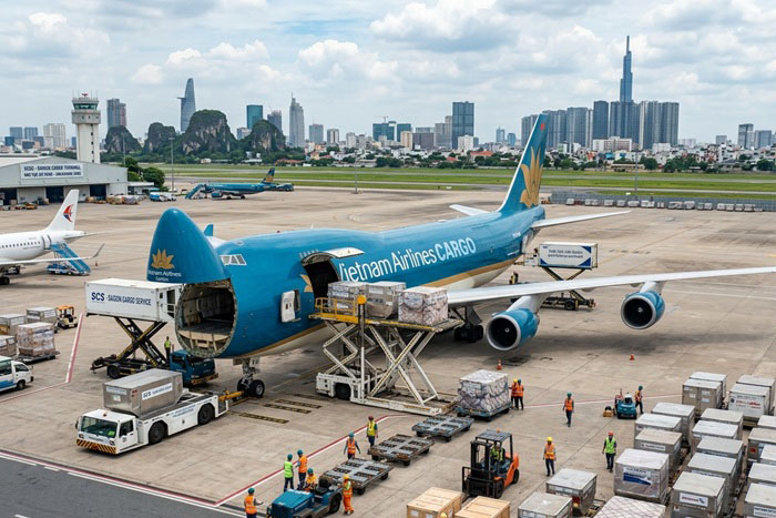Air cargo China to Vietnam