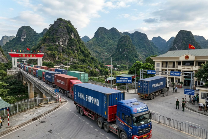Cross-border trucking China Vietnam