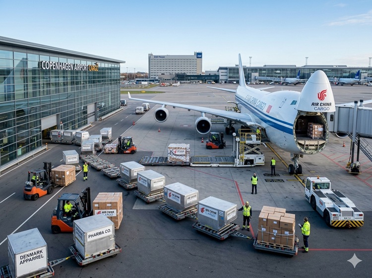 Air Freight China to Denmark
