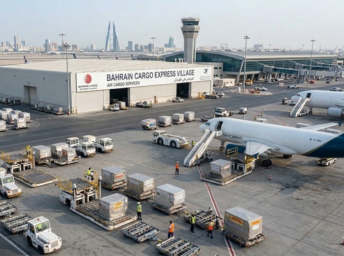 Air cargo plane freight China to Bahrain