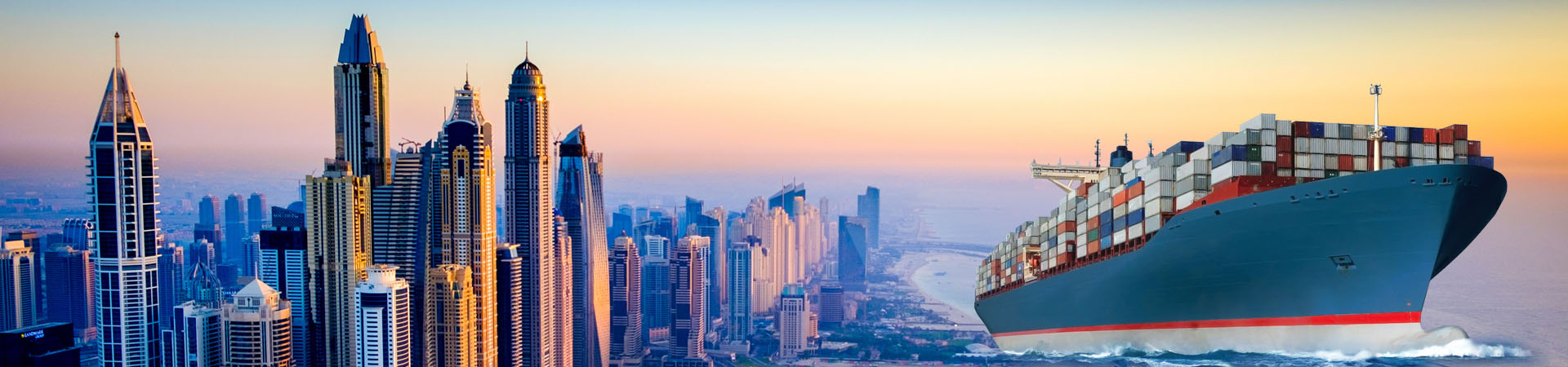 shipping from China to Dubai