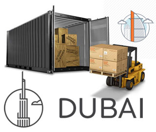 Air cargo door to door delivery from China to Dubai