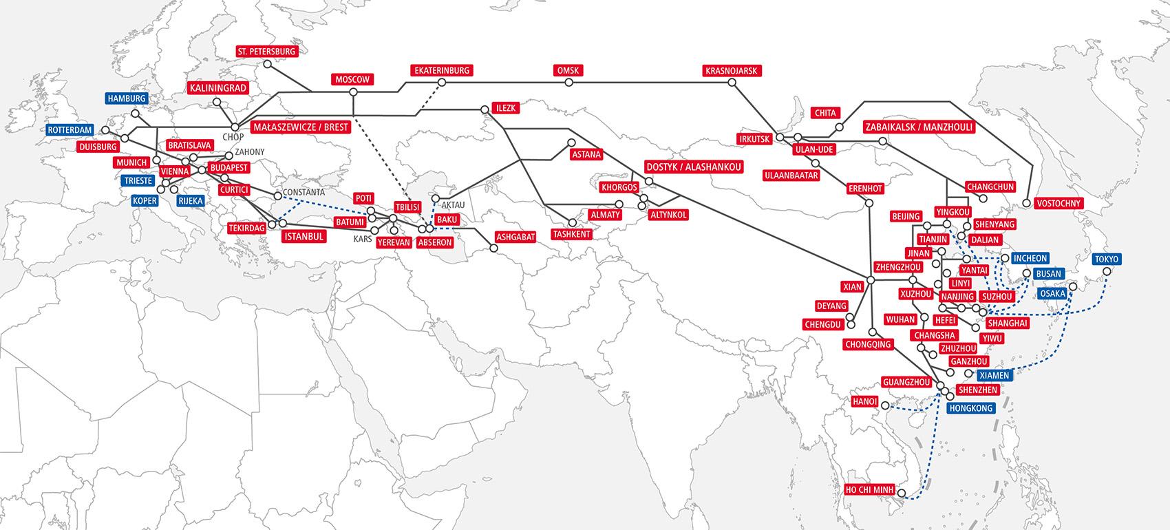 Asia-Europe Rail Freight